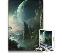 Puzzle da 1000 pezzi per adolescenti Exoplanet Aurora Prime Gioco di sfida unico Taglio di precisione Giocattolo educativo Dimensioni 50x75cm