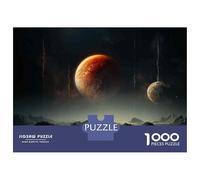 Puzzle Da 1000 Pezzi Per Adolescenti Exoplanet Landscape Alien Worlds Puzzle Per Adulti Giochi Rilassanti Vacanza A Casa Passatempo Impegnativo Da Completare 70x50cm/1000pcs