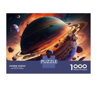 Puzzle Da 1000 Pezzi Per Adolescenti Explore The Galaxy Space Adventure Puzzle Per Adolescenti Giochi Per Famiglie Sfida Difficile Regali Di Compleanno E Unici 52x38cm/1000pcs