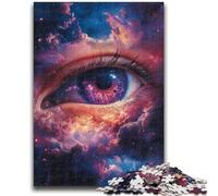 Puzzle da 1000 pezzi per adolescenti Eye of The Universe, puzzle educativo per l'apprendimento, ideale come regalo per tutta la famiglia, 38x26cm