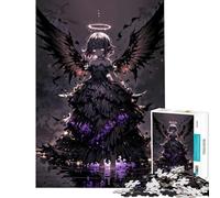Puzzle da 1000 pezzi per adolescenti Fallen Angel's Lament Puzzle da 1000 pezzi Decorazione per la casa Giocattolo Antistress Ideale come regalo (38x26cm)