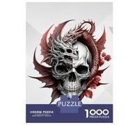 Puzzle Da 1000 Pezzi Per Adolescenti Fallen Dragon Puzzle Giochi Rilassanti Regali Per Donne Regali Di Natale E Compleanno 38x26cm/1000pcs