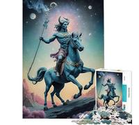 Puzzle da 1000 pezzi per adolescenti fantasioso con carte astrali sfida impegnativa da completare antistress gioco decorativo da parete per ragazzi dai 14 anni in su (38x52cm)