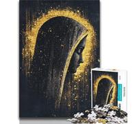 Puzzle da 1000 pezzi per adolescenti fantastico puzzle educativo sulla Vergine Maria ideale come regalo per tutta la famiglia 38x26cm