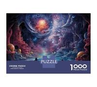 Puzzle Da 1000 Pezzi Per Adolescenti Fantasy Alien Landscape Puzzle Per Adulti Giocattolo Decorazione Da Parete Un'opera D'arte Per Compleanno, Natale 52x38cm/1000pcs
