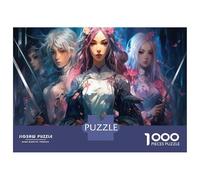 Puzzle Da 1000 Pezzi Per Adolescenti Fantasy Anime Artwork-1 Puzzle Per Adolescenti Giochi Per Famiglie Sfida Difficile Regali Di Compleanno E Unici 70x50cm/1000pcs