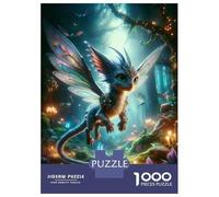 Puzzle Da 1000 Pezzi Per Adolescenti Fantasy Dragon Artwork-3 Puzzle Per Adulti Giocattolo Decorazione Da Parete Sfida Difficile Impegnativo Da Completare 52x38cm/1000pcs