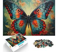 Puzzle da 1000 pezzi per adolescenti Farfalla colorata Antistress Vacanza in patria Uccidere il tempo Giocattoli per la decorazione della casa 52x38cm