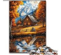 Puzzle da 1000 pezzi per adolescenti Fattoria autunnale, per 14+ anni Gioco impegnativo come regalo per tutta la famiglia e gli amici (dimensioni 50x75cm)