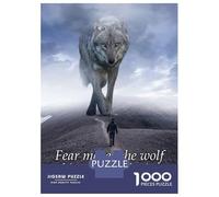 Puzzle Da 1000 Pezzi Per Adolescenti Fear Makes The Wolf Bigger Puzzle Per Adulti Giocattoli Antistress Sfida Difficile Regali Di Compleanno E Unici 70x50cm/1000pcs