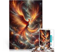 Puzzle da 1000 pezzi per adolescenti Fenice cosmica Antistress Vacanza in patria Uccidere il tempo perché è ideale come regalo per tutta la famiglia 75x50cm