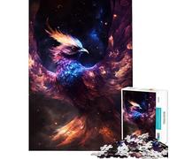 Puzzle da 1000 pezzi per adolescenti Fenice Cosmica Nascente gioco educativo gioco stimolante regalo per compleanni regalo per donne (dimensioni 50x75cm)