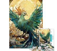 Puzzle da 1000 pezzi per adolescenti Fenice Risorta puzzle per adulti gioco rompicapo regalo di compleanno regalo antistress (dimensioni 38x52cm)