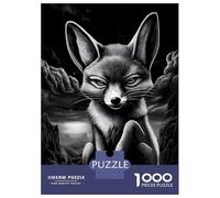 Puzzle Da 1000 Pezzi Per Adolescenti Fennec Fox in A Dark Landscape Puzzle Per Adulti Gioco Per Famiglie Antistress Regali Di Compleanno E Unici 70x50cm/1000pcs