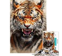 Puzzle da 1000 pezzi per adolescenti Ferocia Scatenata Puzzle per adulti Giocattolo Decorazione da parete Migliora la memoria Regalo di compleanno e unico (dimensioni 38x26cm)