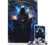 Puzzle da 1000 pezzi per adolescenti figura mistica con sfere giocattolo educativo regalo di compleanno per gioco educativo sfida educativa dimensioni 38x52cm