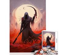 Puzzle da 1000 pezzi per adolescenti Figura oscura all'inferno Giocattolo educativo Ottimi regali e giocattoli Giochi rilassanti Attività divertenti a casa Dimensioni 50x75cm