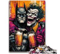 Puzzle da 1000 pezzi per adolescenti, film di eroi, gioco stimolante, giocattoli, ideale come regalo per tutta la famiglia, 50x75cm