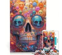 Puzzle da 1000 pezzi per adolescenti "Fiori effimeri della mortalità", gioco educativo, difficile, regalo di compleanno, regalo di viaggio 38x52cm