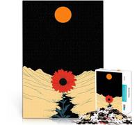 Puzzle da 1000 pezzi per adolescenti Fioritura del deserto Per il divertimento in famiglia con pezzi completamente interconnessi di forma casuale 75x50cm