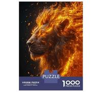 Puzzle Da 1000 Pezzi Per Adolescenti Fire Lion King Puzzle Per Adulti Giocattoli Fai Da Te Decorazione Per La Casa Offerta Come Regalo Per Tutta La Famiglia 70x50cm/1000pcs