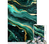 Puzzle da 1000 pezzi per adolescenti fiume astratto Kintsugi giocattolo decorazione da parete regali di Babbo Natale segreto giochi educativi aiuta a esercitare il cervello dimensioni 38x26cm