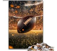 Puzzle da 1000 pezzi per adolescenti Flame Rugby, aiuta il cervello a esercitare i giocattoli avvincenti per coltivare la pazienza, decorazione perfetta (dimensioni 26x38cm)