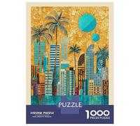 Puzzle Da 1000 Pezzi Per Adolescenti Florida Miami Gustav Klimt Puzzle Per Adulti Gioco Pratico Migliora La Memoria Regalo Di Compleanno, Regali, 52x38cm/1000pcs