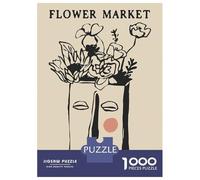 Puzzle Da 1000 Pezzi Per Adolescenti Flower Market Botanical Collection Art Print Puzzle Per Adulti Gioco Per Famiglie Un'opera D'arte Regali Unici Per Compleanni E Occasioni Speciali 38x26cm/1000pcs