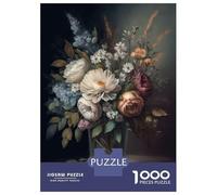 Puzzle Da 1000 Pezzi Per Adolescenti Flower Still Life Painting Puzzle Giochi Rilassanti Analisi E Logica Riduzione Dello Stress Regali 52x38cm/1000pcs
