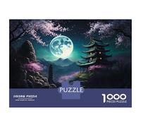 Puzzle Da 1000 Pezzi Per Adolescenti Foll Moon The Lake Japan Puzzle Per Adolescenti Giocattolo Decorazione Da Parete Regali Per Donne Regalo Di Compleanno, Regali, 38x26cm/1000pcs
