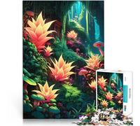 Puzzle da 1000 pezzi per adolescenti Foresta di funghi incantata giochi divertenti per famiglie Collezione di artisti, Belle arti 38x26cm