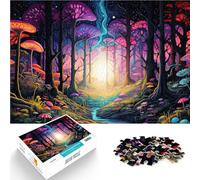 Puzzle da 1000 pezzi per adolescenti Foresta magica per il giocattolo di sfida del gioco educativo perché è ideale come regalo per tutta la famiglia 38x26cm