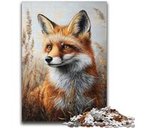 Puzzle da 1000 pezzi per adolescenti, Fox Art, divertimento in famiglia, attività divertenti a casa, regalo di compleanno, regali di viaggio, per ragazzi dai 14 anni in su, 50x75cm