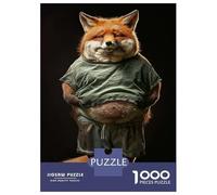 Puzzle Da 1000 Pezzi Per Adolescenti Fox Fat Puzzle Per Adolescenti Giochi Per Famiglie Sfida Difficile Regali Di Compleanno E Unici 70x50cm/1000pcs