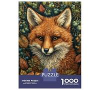 Puzzle Da 1000 Pezzi Per Adolescenti Fox in Whimsical Forest Puzzle Per Adulti Giochi Per Famiglie Migliorano La Memoria Giochi Stimolanti Regali 70x50cm/1000pcs
