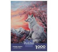 Puzzle Da 1000 Pezzi Per Adolescenti Fox Magical Fairy Tale Art Puzzle Per Adulti Gioco Pratico Migliora La Memoria Regali Di Compleanno E Unici 52x38cm/1000pcs