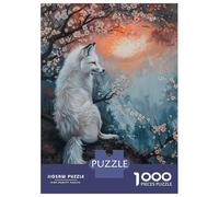 Puzzle Da 1000 Pezzi Per Adolescenti Fox Magical Fairy Tale Sun Puzzle Per Adulti Giocattoli Antistress Regalo Di Compleanno Regali Di Natale Per Compleanno 52x38cm/1000pcs