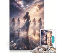 Puzzle da 1000 pezzi per adolescenti "Frammenti di Lei Infinita" - Gioco educativo per divertirsi a casa e rafforzare l'amore tra le coppie 50x75cm