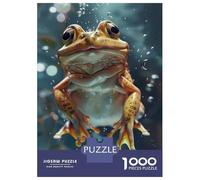 Puzzle Da 1000 Pezzi Per Adolescenti Frog Sea Puzzle Per Adulti Gioco Pratico Vacanza A Casa Passa Il Tempo Aiuta Ad Allenare Il Cervello 52x38cm/1000pcs