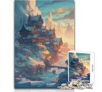 Puzzle da 1000 pezzi per adolescenti Frozen Amleto Rilassante e dolce svago Gioco artigianale con taglio fine e liscio Dimensioni 38x26cm