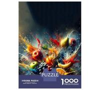 Puzzle Da 1000 Pezzi Per Adolescenti Fruit Explosion Puzzle Per Adolescenti Giochi Rilassanti Migliora La Memoria Regali Per Amici E Familiari 70x50cm/1000pcs