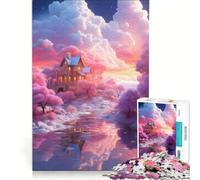 Puzzle da 1000 pezzi per adolescenti: Fuga mistica nel castello Gioco rilassante Decompressione intellettuale compleanno e altre occasioni 38x26cm