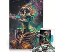 Puzzle da 1000 pezzi per adolescenti: Fumare fa male giochi divertenti allena la mente e le mani gioco di sfida unico 50x75cm
