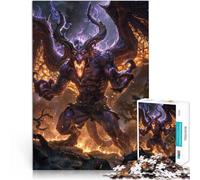 Puzzle da 1000 pezzi per adolescenti Furia demoniaca contorta Giocattoli di gioco impegnativi Adatto per la decorazione del desktop 75x50cm