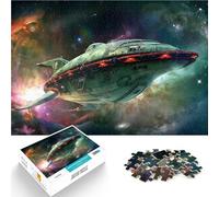 Puzzle da 1000 pezzi per adolescenti Futurama Planet Express Gara di velocità delle mani Ogni pezzo è unico - Gioco divertente e stimolante per tutta la famiglia 50x70cm