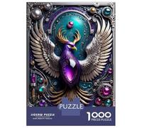 Puzzle Da 1000 Pezzi Per Adolescenti Future Steampunk Phoenix Puzzle Per Adulti Gioco Rompicapo Migliora La Memoria Regali Per Amici E Familiari 38x26cm/1000pcs
