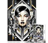 Puzzle da 1000 pezzi per adolescenti futuristico cyborg eleganza giocattoli fai da te regali per donne e uomini gioco pratico migliora l'amore tra coppie dimensioni 50x75cm