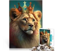 Puzzle da 1000 pezzi per adolescenti Futuro Re Difficile da completare ma divertente e umoristico Lista dei desideri con Babbo Natale 38x26cm