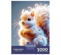 Puzzle Da 1000 Pezzi Per Adolescenti Fuzzy Cute Squirrel Puzzle Per Adulti Giocattolo Antistress Migliora La Memoria Sfida Educativa 52x38cm/1000pcs